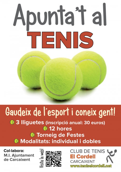 Cartell Tenis el Cordell